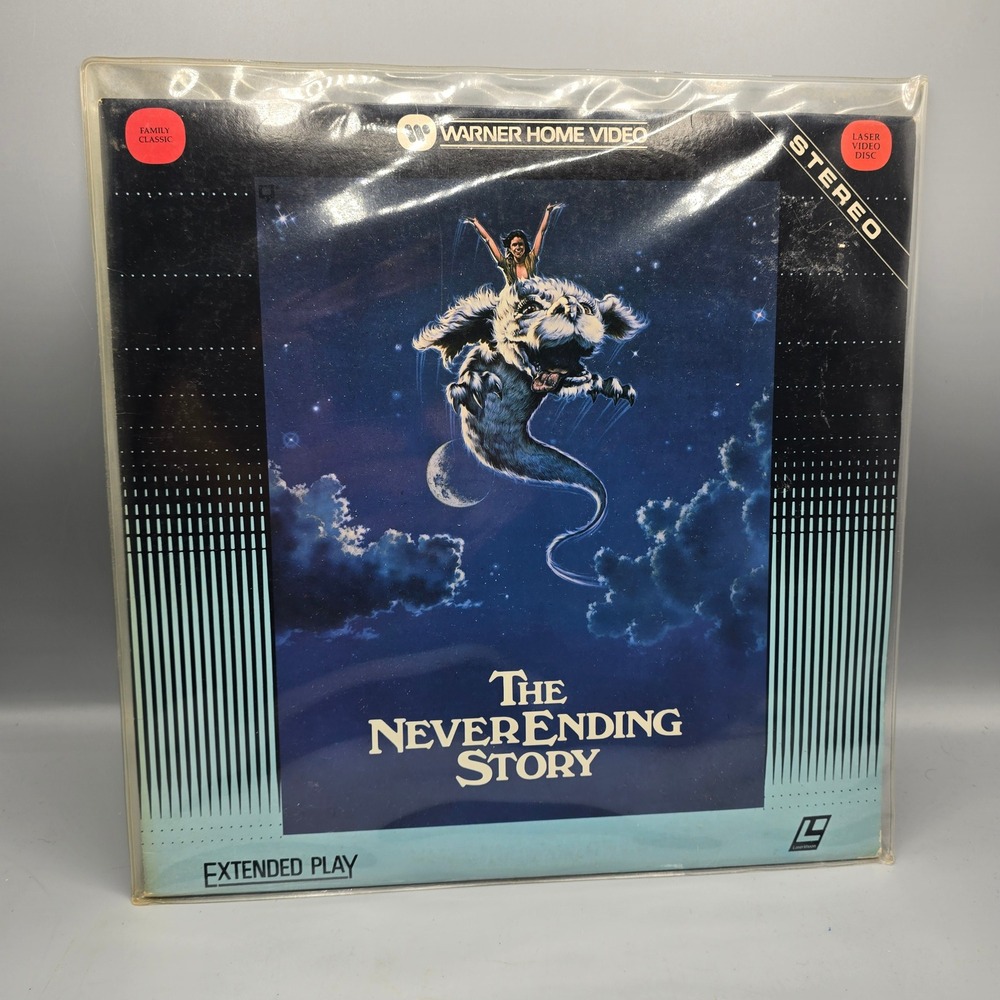 The NeverEnding Story LaserDisc 1984 Warner Home Video 11399 LV Extended Play